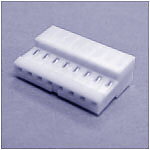 .100" IDC 8-Position Connector For 22 Gauge Wire