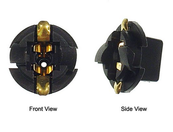 Twist-In Wedge Base Lamp Socket för 906-lampa