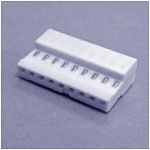 .100" IDC 9-Position Connector For 22 Gauge Wire