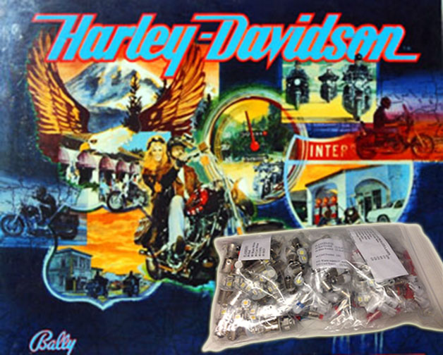 Komplett Premium NON-GHOSTING LED kit - Harley-Davidson (Bally 1991)