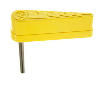 Flipper Bat w/ Lightning Bolt, Yellow