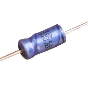 Capacitor (Axial) 22 µF 25V 