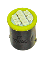 89 LED Flasher - Gul