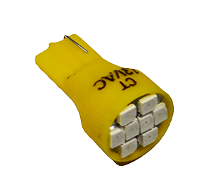 906 LED Flasher - Gul