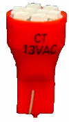 906 LED Flasher - Red - 2