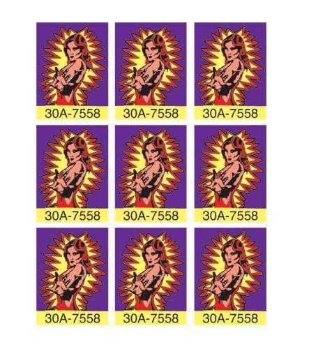 Laser Ball - Target Decal Set (9 pcs)