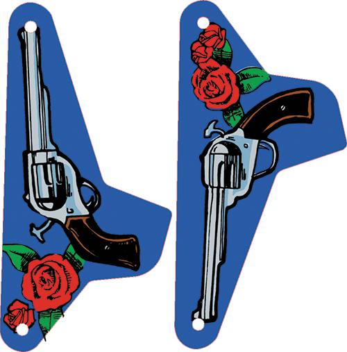 Guns N' Roses - Slingshot Plastics (pair)