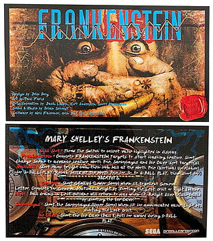 Instruktionskort - Mary Shelley's Frankenstein
