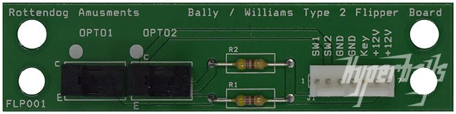 Williams Type 2 Flipper Board 