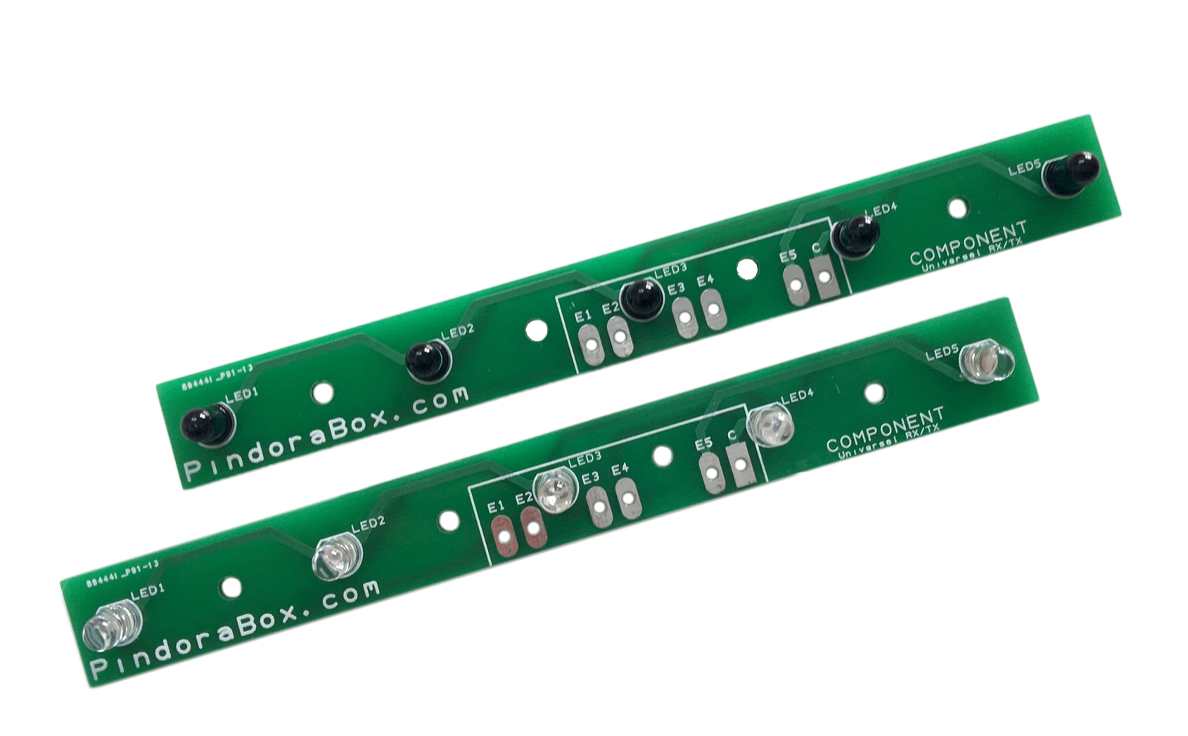 Dr Who 5 Target Opto Board Set A-15431-32