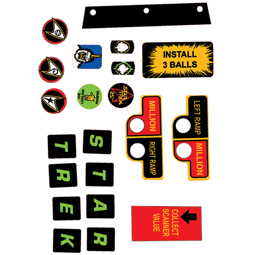 Star Trek DE - Decal Set