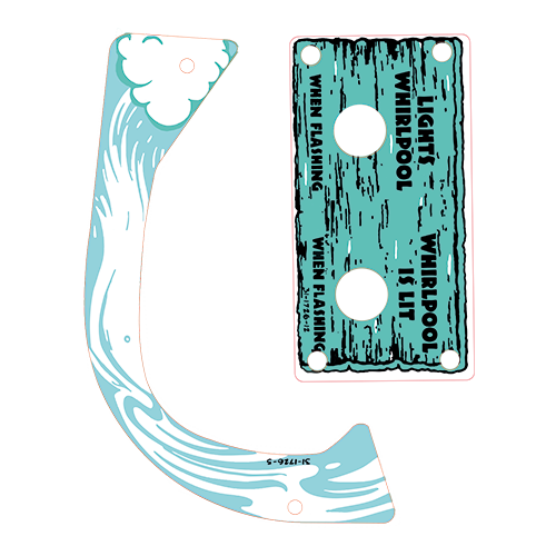 White Water - Spelplansplaster