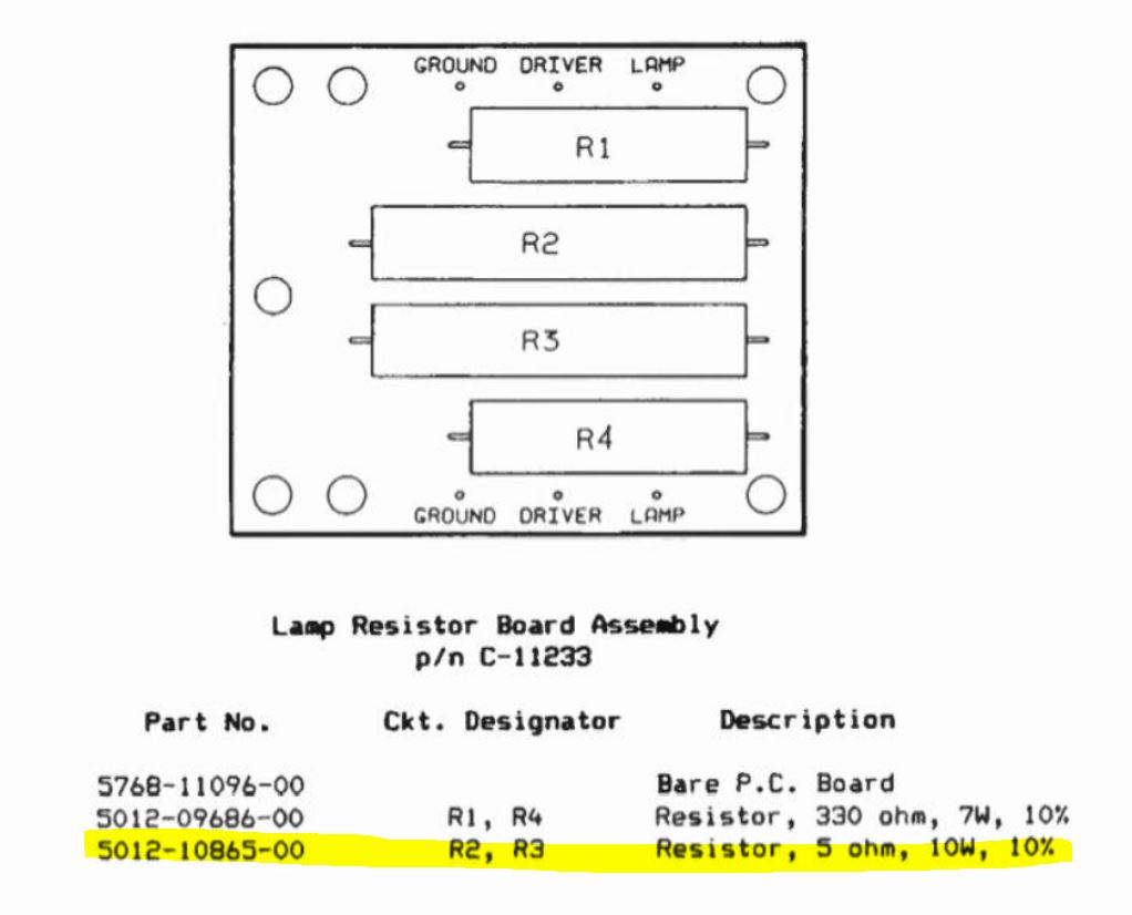 5 Ohm, 10 Watt Wirewound Resistor - 2