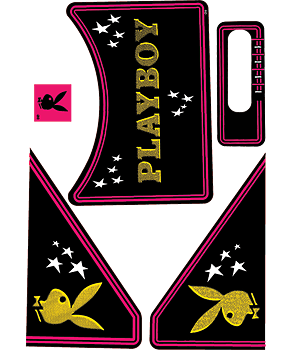 Playboy (Stern) Apron Decal Set