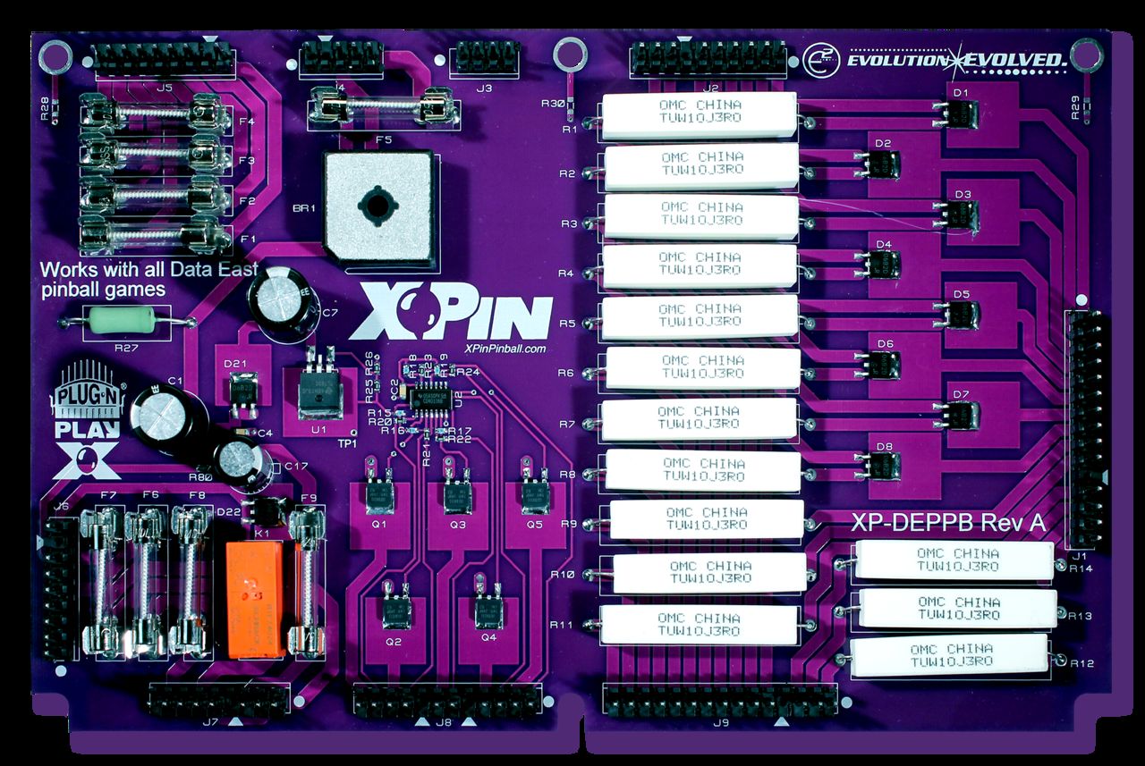 XP-DEPPB Power Driver för Data East/Sega spel