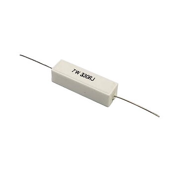 330 Ohm, 7 Watt Wirewound Resistor