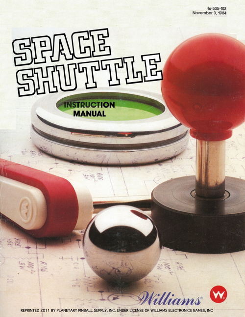 Space Shuttle (Williams) - Manual