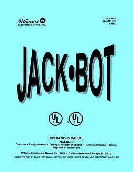 Jackbot (Williams) - Manual