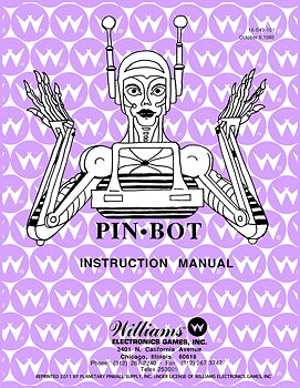 Pinbot (Williams) - Manual