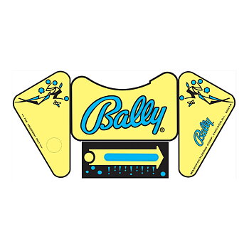 Hang Glider Apron Decal Set