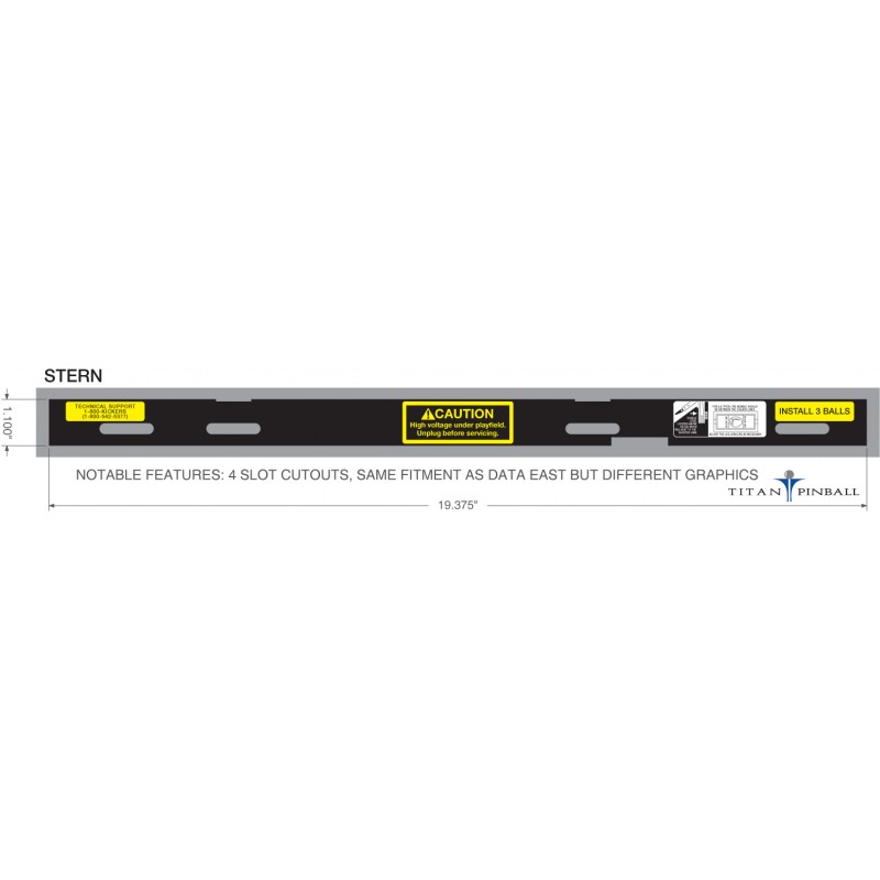 Titan Lockbar Receiver Finisher - 8
