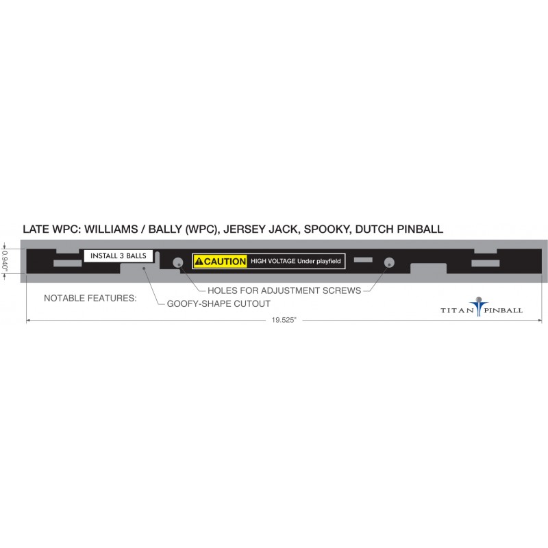 Titan Lockbar Receiver Finisher - 10