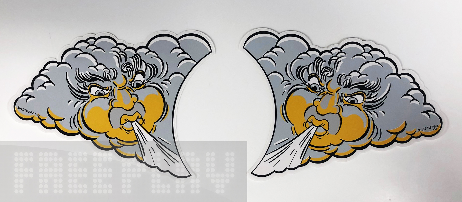 Whirlwind - Topper Decals