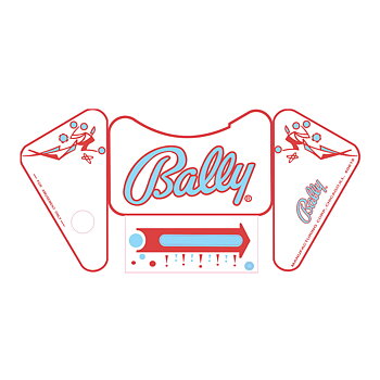 Night Rider Apron Decal Set