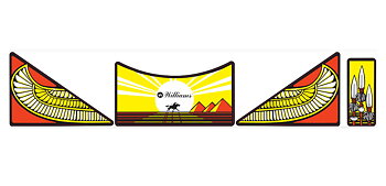 Indiana Jones Apron Decal Set