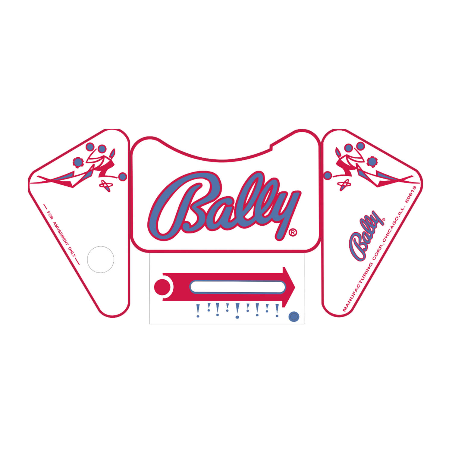 Power Play Apron Decal Set