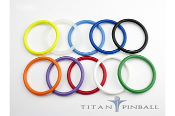 Titan Silicone Rings 5"