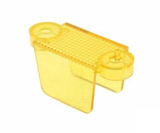 Plastguide dubbelsidig  - Gul (transparent)
