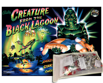 Komplett Premium NON-GHOSTING LED kit - Creature from the Black Lagoon
