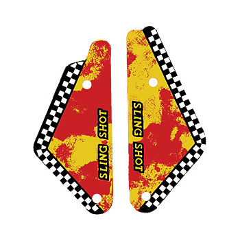 Mario Andretti - Slingshot-plaster (par)