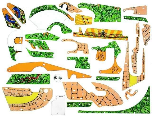 Indiana Jones (Williams) - Komplett plastset