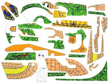 Indiana Jones (Williams) - Komplett plastset