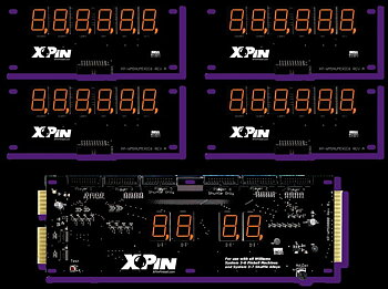 LED Display XP-WMS8000 för Williams-spel - VIT