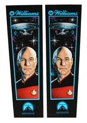 Star Trek: The Next Generation - Backbox Decals (2 pcs)