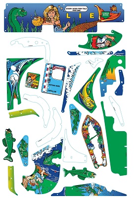 Fish Tales - Komplett plastset