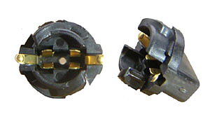 Twist-In Wedge Base Lamp Socket
