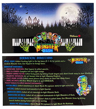 Instruktionskort - Monster Bash