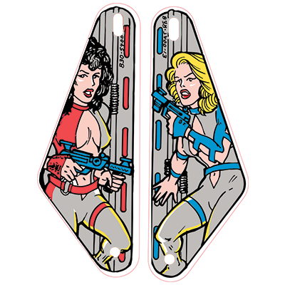 Laser War - Slingshot Plastics (pair)