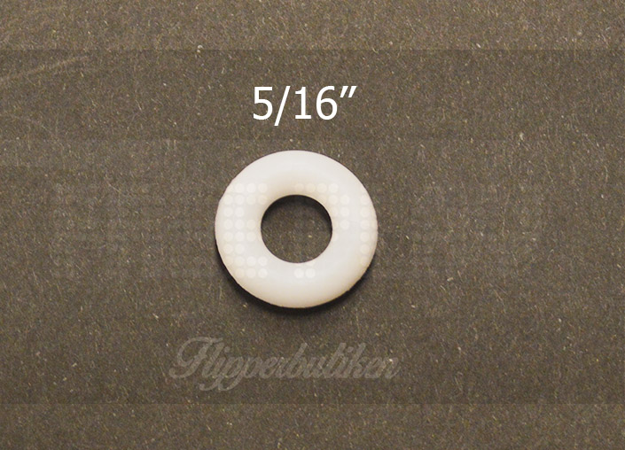 5/16" White Rubber Ring - Premium