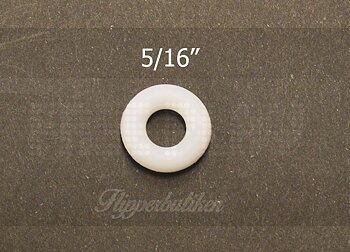 5/16" vit gummiring - Premium