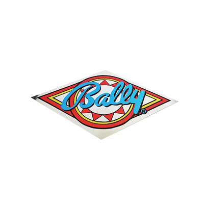 Bally Coin Door Sticker M-1895