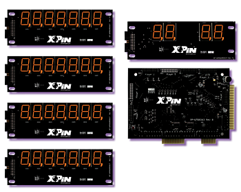 LED Display XP-WMS8363 for Williams Games - ORANGE