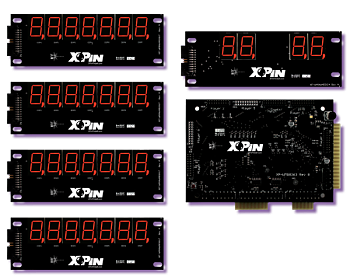 LED Display XP-WMS8363 for Williams Games - RED