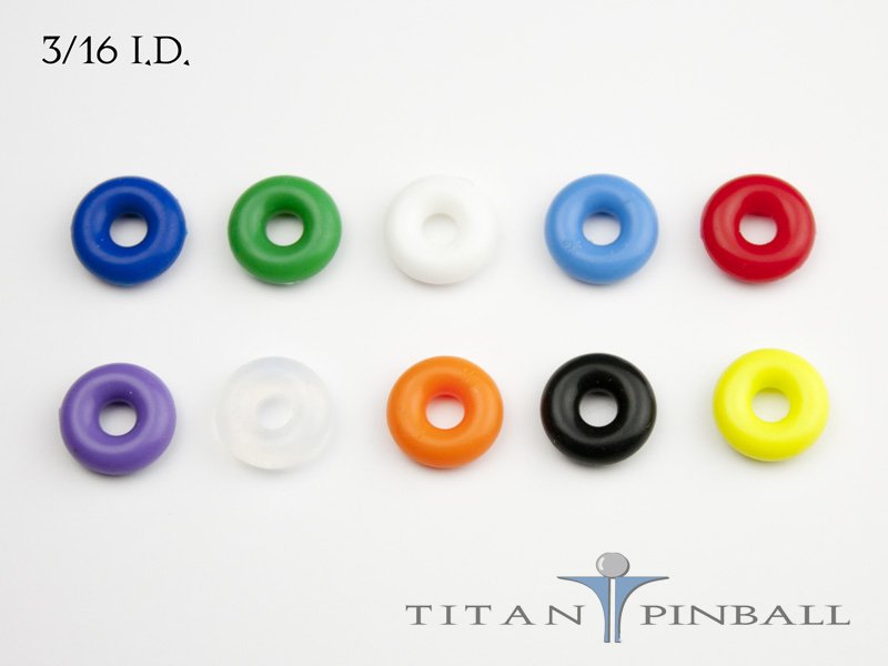 Titan Silicone Rings 3/16" ID