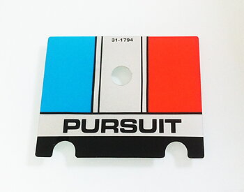 Judge Dredd - Pursuit Flasher Decal