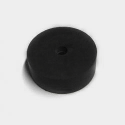 1-1/2" OD Black Rebound Rubber